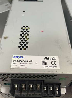 COSEL科索PLA600F-24 -G/24V25A600