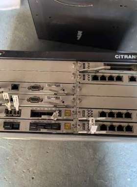 两台烽火CiTRANS  640传输设备，主控，业务板等都