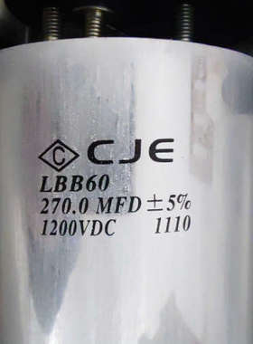 电容：1200VDC; 270.0 MFD,有500个左右，