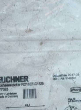 安士能077025连接器 RC18EF-C1825 ，全新原