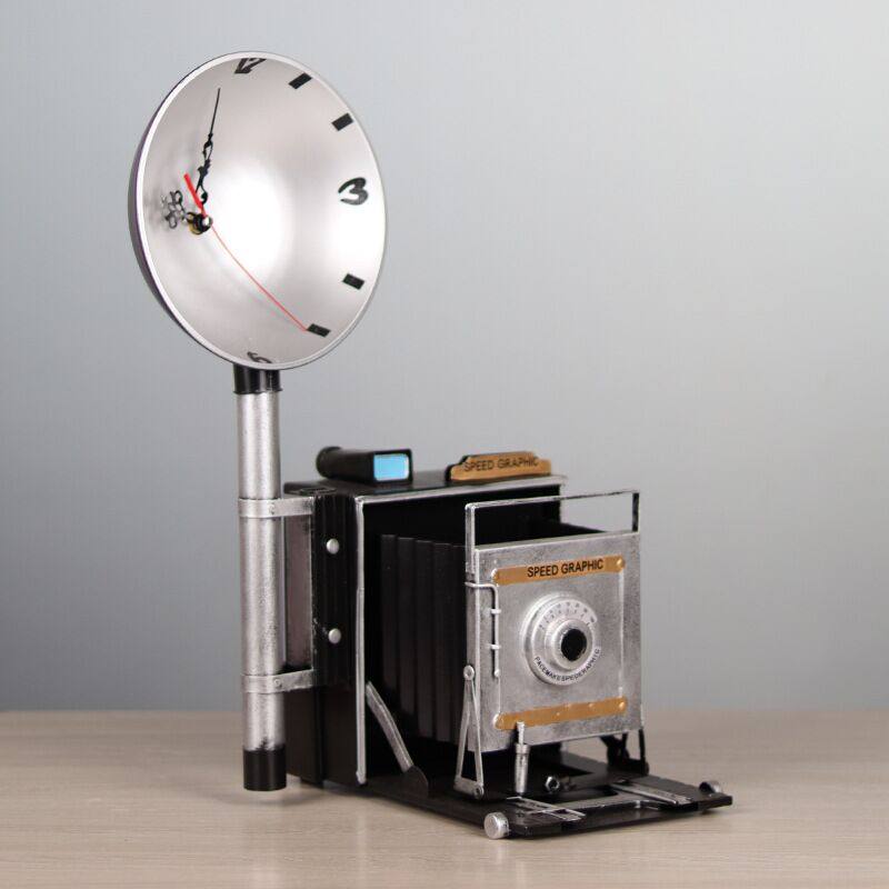 怀旧老物件老式仿真照相机模型服装店橱窗怀旧装饰品拍照摄影道具