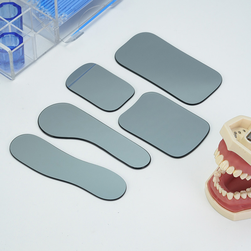 牙医仕正畸反光板拍照双面玻璃