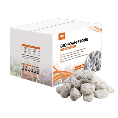 AC滤材鱼缸泡沫石鱼池过滤材料