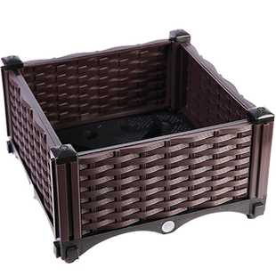 朵咔园艺30cm/40cm/50cm种植箱配件组件阳台种植箱种菜盆屋楼顶