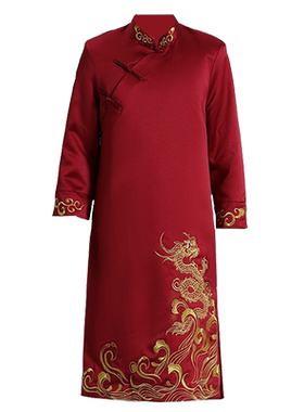 中式伴娘服兄弟团搞笑伴郎唐装