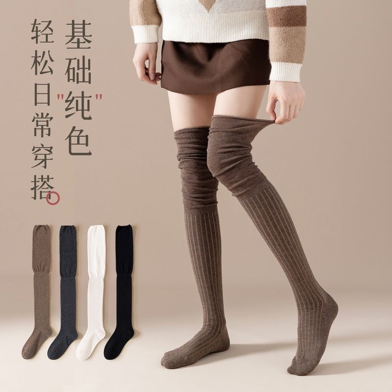 长袜子女过膝袜堆堆夏季jk长筒袜