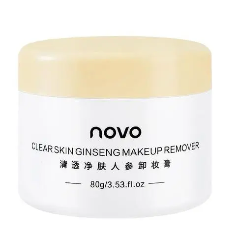 NOVO净肤刺激女不去角质人参卸妆膏脸温和眼唇三合一深层清洁清透