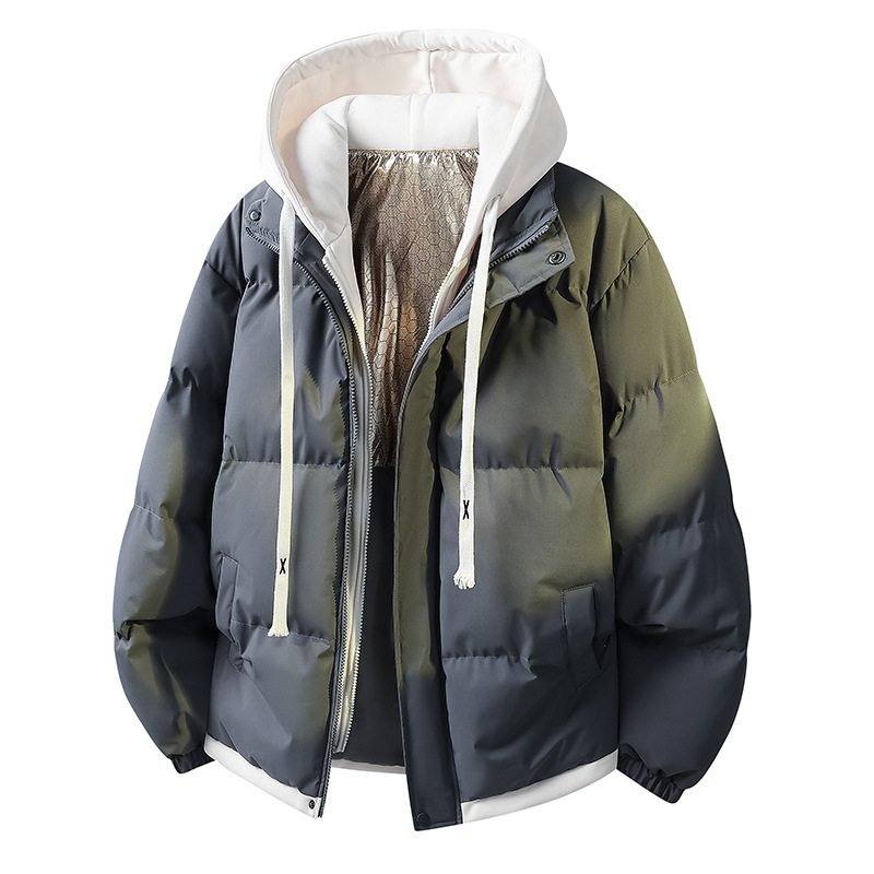 1688源选2025新款羽绒服男女短款白鹅绒休闲保暖情侣外套