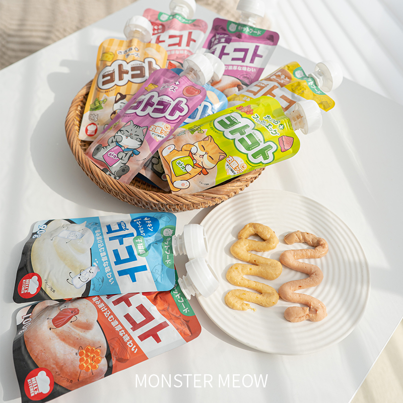 6包地狱厨房猫咪咕噜酱肉泥零食