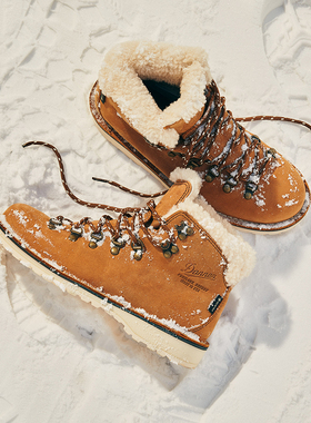 【冬版】danner33307女款中帮羊毛绒冬户外登山靴东北内蒙防寒靴