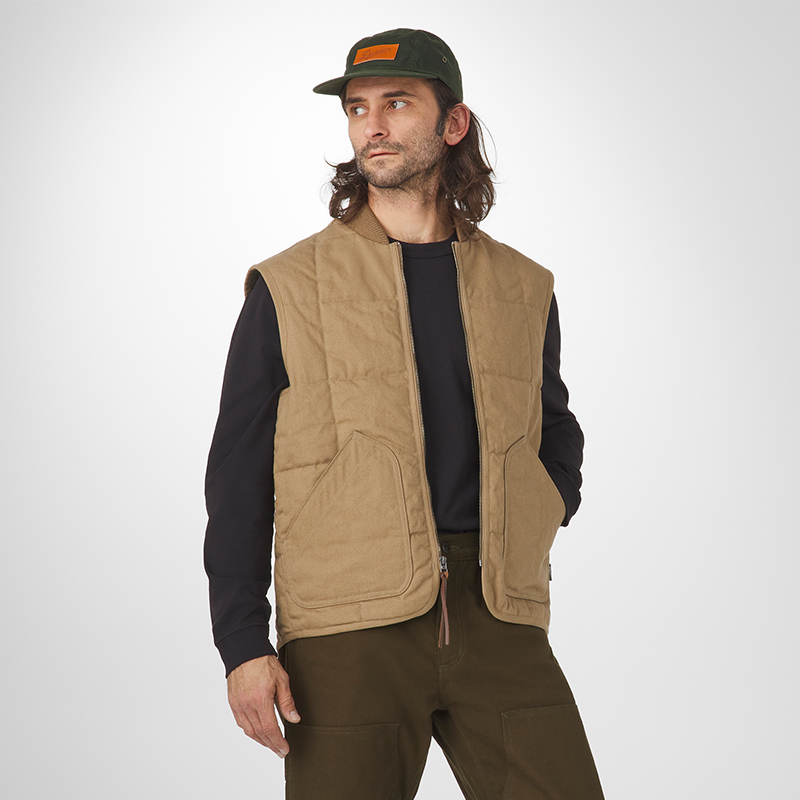Danner丹纳美式休闲男女背心棉马甲Shipyard Waxed Jacket