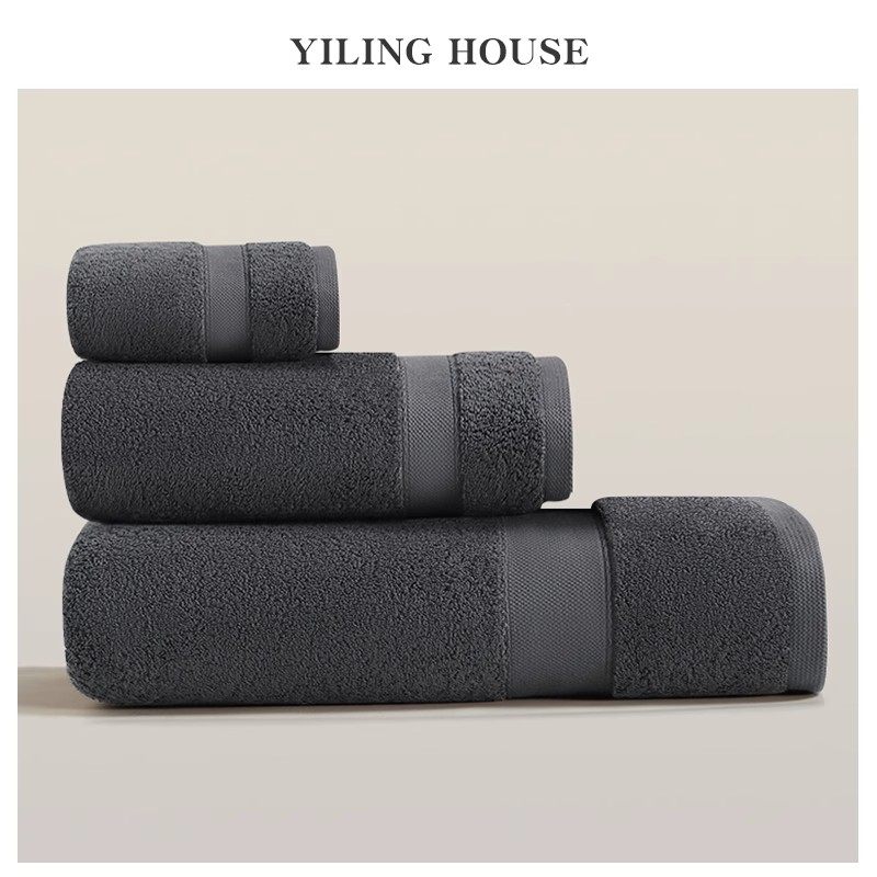 日本进口纯棉吸水加厚浴巾毛巾