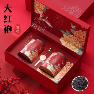 正宗武夷山大红袍茶叶礼盒装红茶2026新茶婚庆过节送礼送长辈