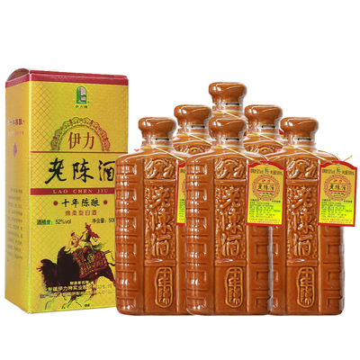 【官方授权】伊力老陈酒52度整箱