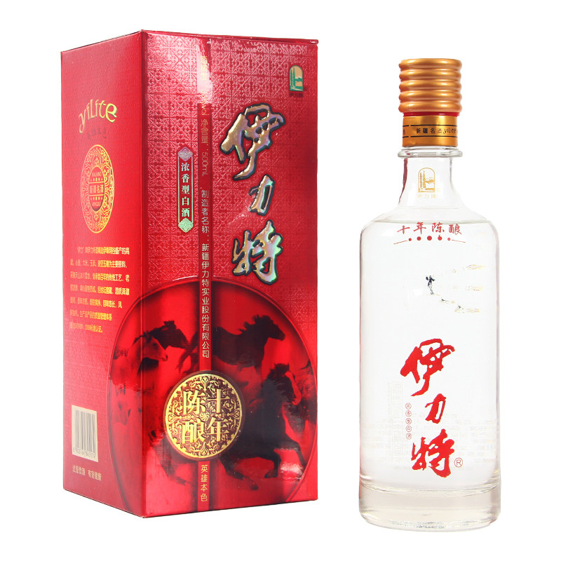 伊力特 十年陈酿浓香型白酒33度 500ml1瓶装新疆伊犁伊力老酒,酒类,白酒/调香白酒,淘宝优惠券,粉丝福利购,淘宝优惠卷