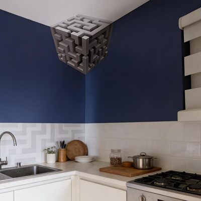 Impossible Corners Wall Art That Reshapes Reality错觉墙贴