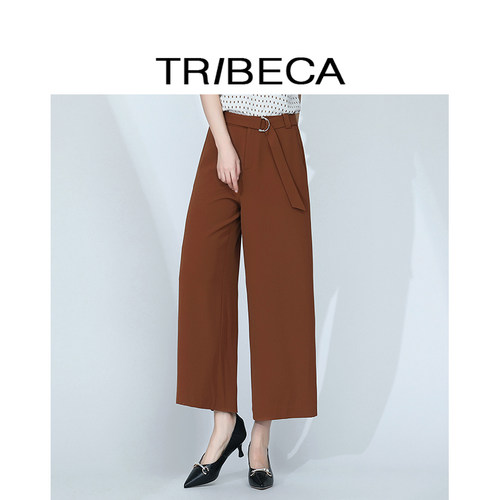 TRIBECA翠贝卡九分裤阔腿裤