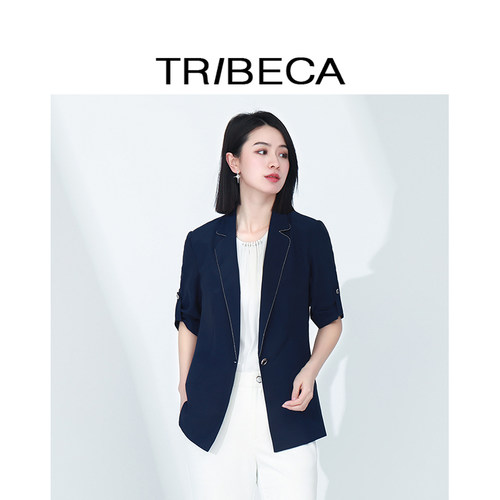 TRIBECA夏季五分袖西服