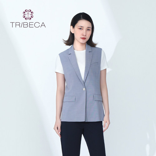 tribeca翠贝卡春夏马甲坎肩无袖