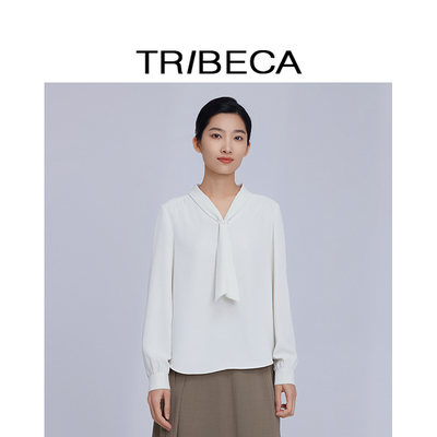 翠贝卡2025春季通勤内搭衬衫