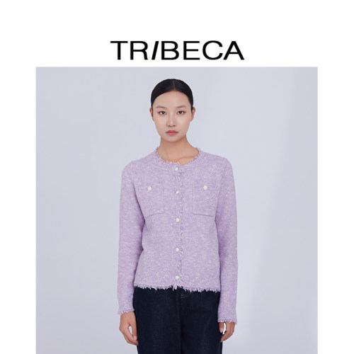 TRIBECA翠贝卡开衫针织衫