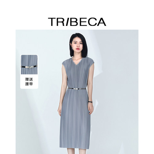 TRIBECA翠贝卡无袖连衣裙