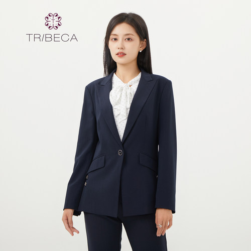 翠贝卡职场长袖小西服