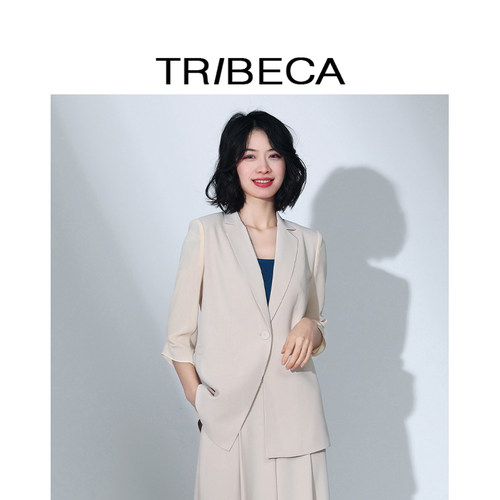 TRIBECA小西装翠贝卡修身七分