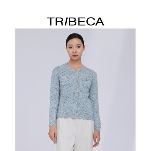TRIBECA翠贝卡开衫针织衫