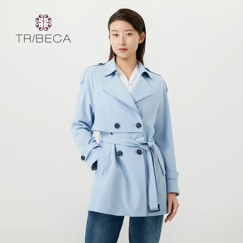 TRIBECA翠贝卡中长款风衣