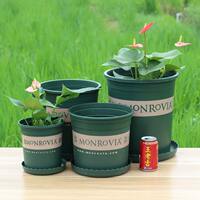 Eco-friendly resin plastic flowerpots, gallon flowerpots, creative circular garden balcony, extra-large POTS for growing vegetables and flowers thumbnail 5