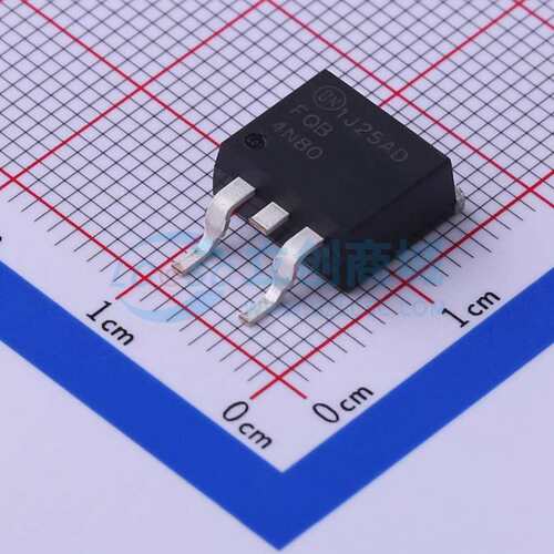FQB4N80TM onsemi(安森美) D2PAK(TO-263) 场效应管 现货
