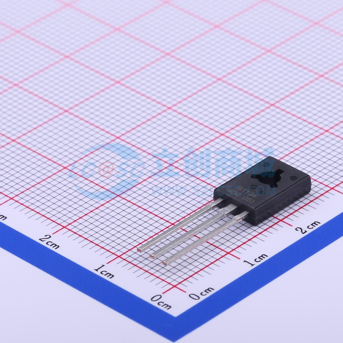 BT134 CJ(江苏长电/长晶) TO-126 晶闸管(可控硅)/模块 现货