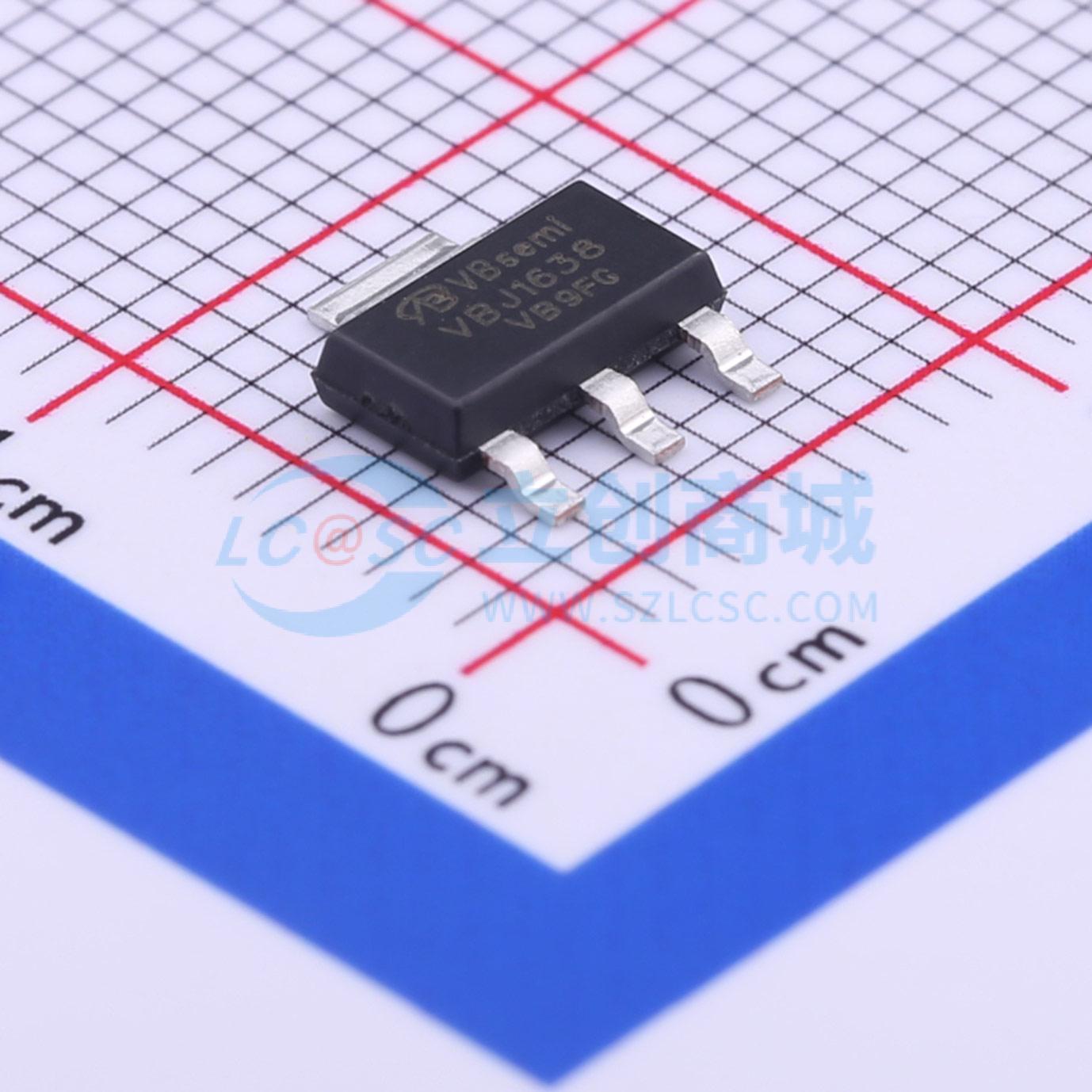 VBJ1638 VBsemi(微碧半导体) SOT-223 场效应管 现货