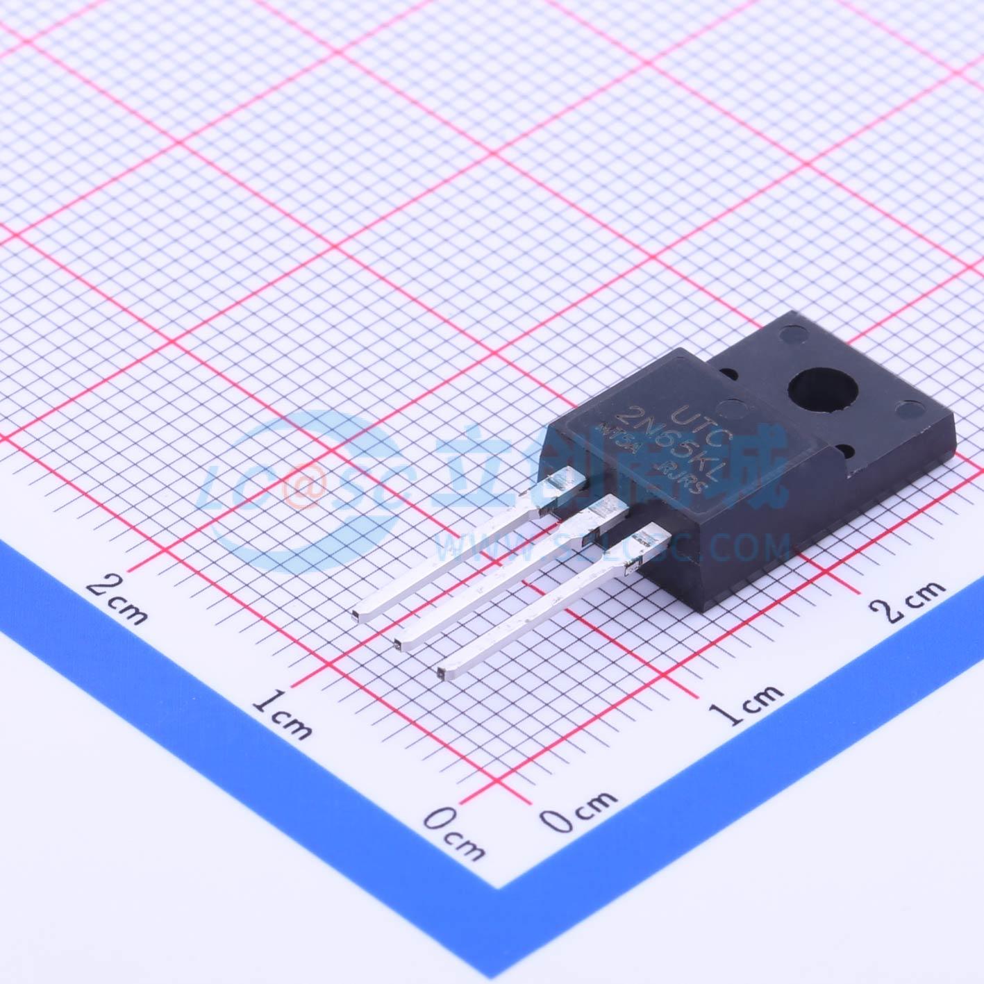 2N65KL-MT-TF3-T UTC(友顺) TO-220F-3 场效应管 现货