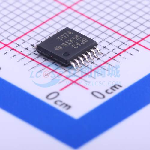 TL074CPWR TSSOP-14 全新原装 TI(德州仪器)
