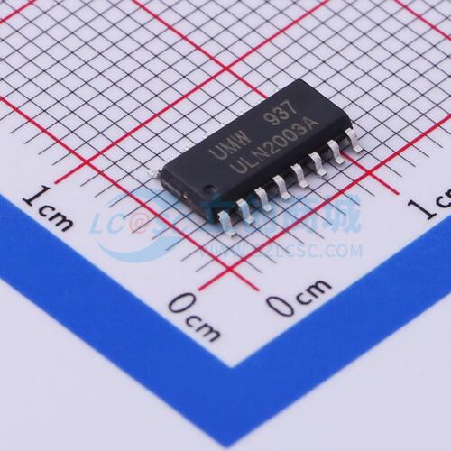 ULN2003A UMW(友台半导体) SOP-16 达林顿晶体管阵列 现货
