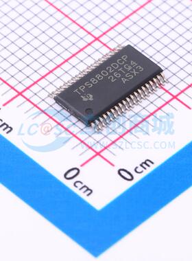 TPS8802DCPR HTSSOP-38 全新原装 TI(德州仪器)