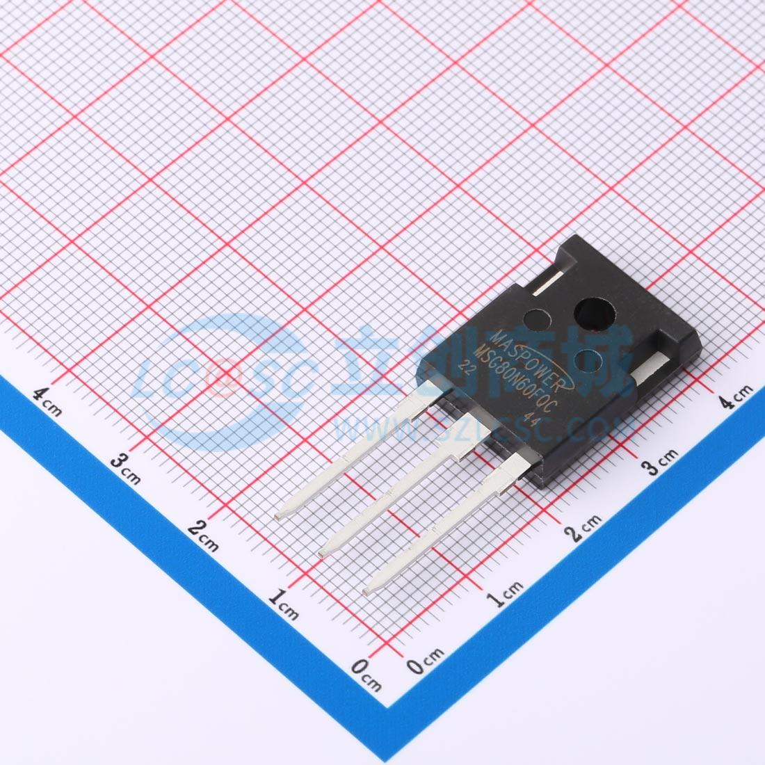 MSG80N60FQC MASPOWER(麦思浦) TO-247 IGBT管/模块 现货