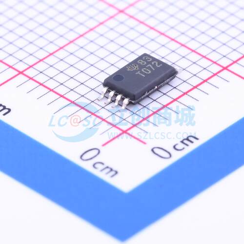 TL072CPWR TSSOP-8 全新原装 TI(德州仪器)