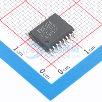 DAC716UK SOIC-16 全新原装 TI(德州仪器)