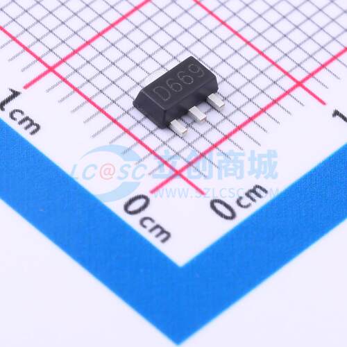 2SD669U CBI(创基) SOT-89 三极管 现货