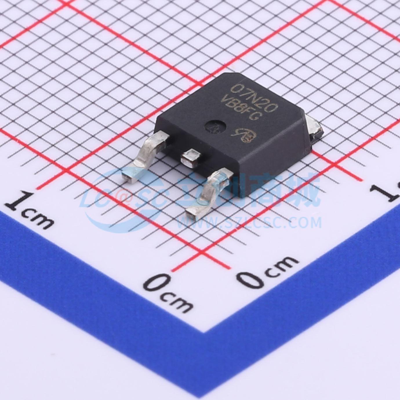 SPD07N20G-VB VBsemi(微碧半导体) TO-252 场效应管 现货