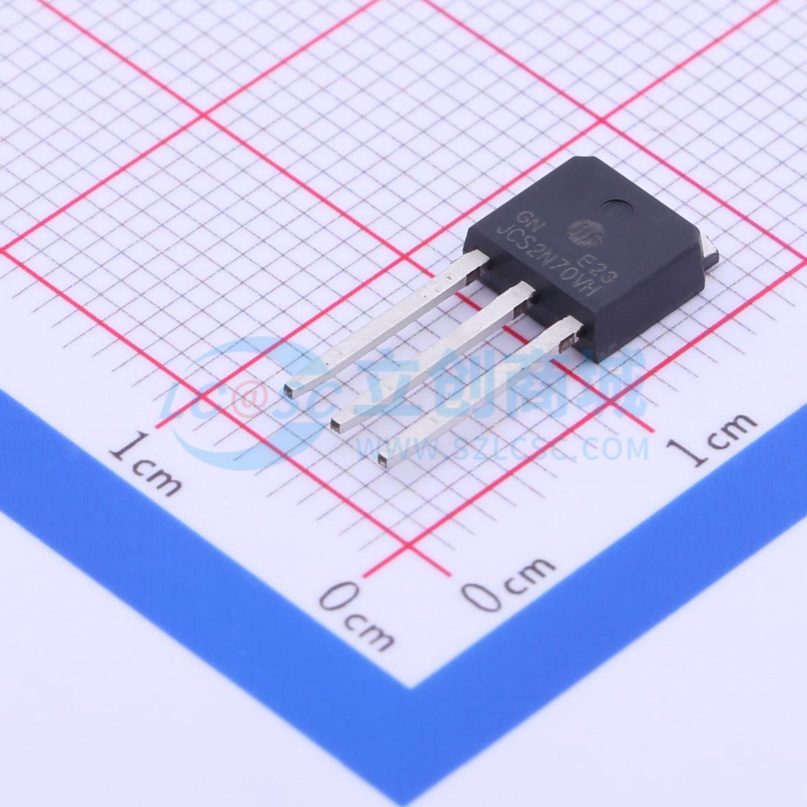 JCS2N70VH-IPAK 吉林华微 TO-251 场效应管 现货