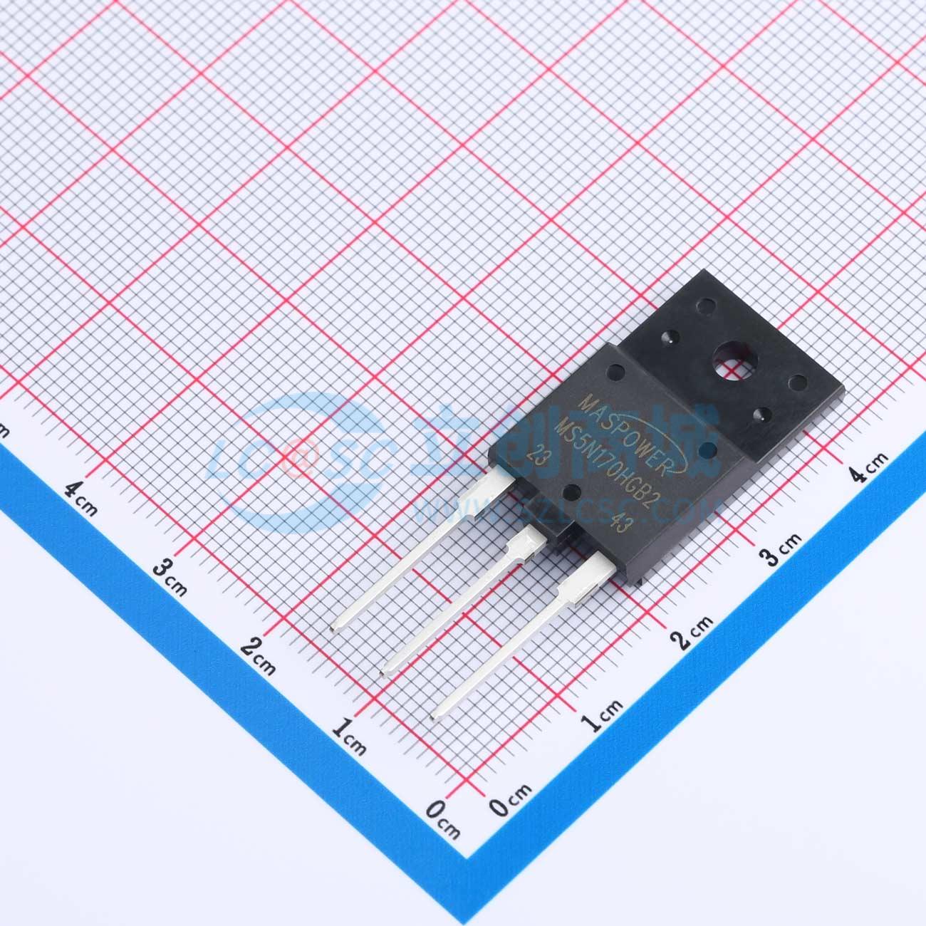 MS5N170HGB2 MASPOWER(麦思浦) TO-3PF 场效应管 现货