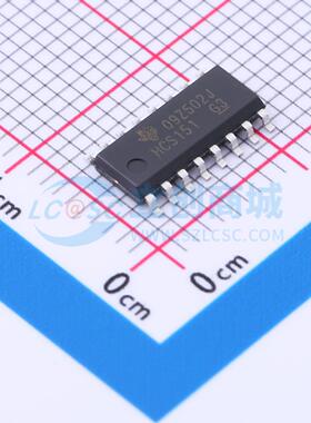 SN74HCS151DR SOIC-16 全新原装 TI(德州仪器)