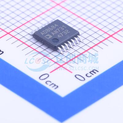 AD8684ARUZ TSSOP-14 全新原装 ADI(亚德诺)