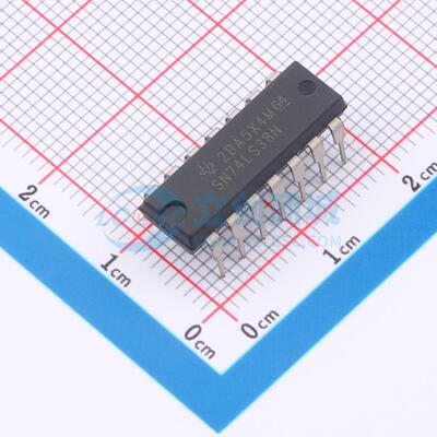 SN74LS38N PDIP-14 全新原装 TI(德州仪器)