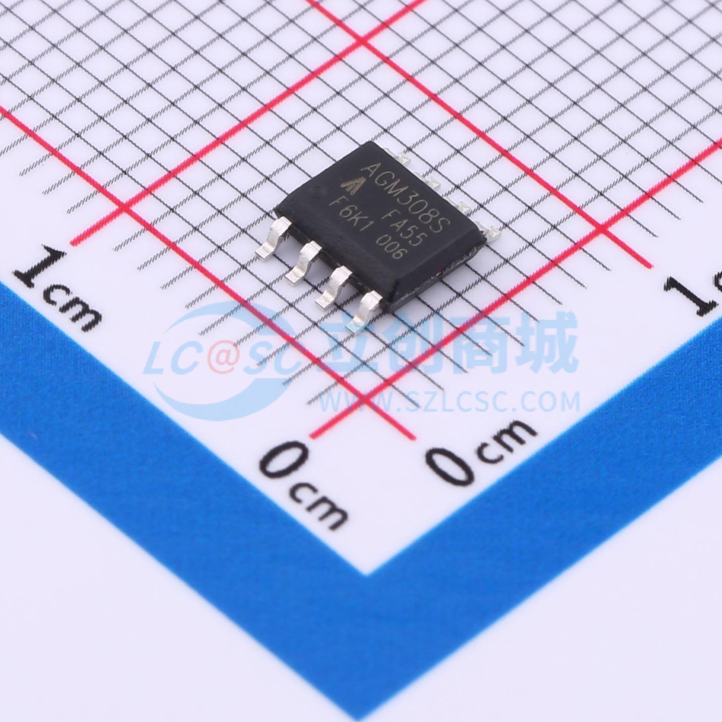 AGM308S AGM-Semi(芯控源) SOP-8 场效应管 现货
