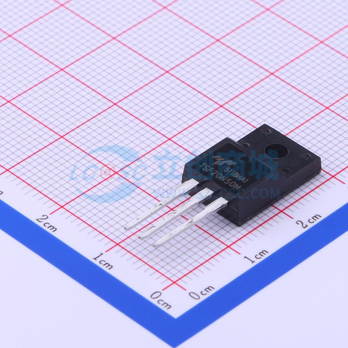 TSF20N50M Truesemi(信安) TO-220F-3 场效应管 现货